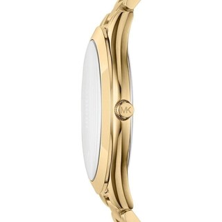 Foto 3 | Foto 3 | Reloj Michael Kors Mujer Runway Mk3803 Caja Redonda 40mm Diámetro Acero Inoxidable Cierre Desplegable Movimiento Cuarzo
