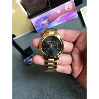 Foto 8 | Foto 8 | Reloj Michael Kors Mujer Runway Mk3803 Caja Redonda 40mm Diámetro Acero Inoxidable Cierre Desplegable Movimiento Cuarzo