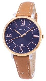 Foto 3 | Foto 3 | Reloj Fossil Mujer Jacqueline Es4274 Caja Redonda 36mm Diámetro Acero Inoxidable Cierre Hebilla Movimiento Cuarzo Dial Azul