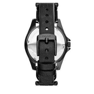 Foto 3 | Foto 3 | Reloj Fossil Mujer Riley Es3696 Caja Redonda 38mm Diámetro Acero Inoxidable Cierre Desplegable Movimiento Cuarzo Dial Negro