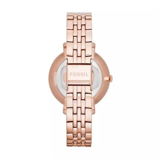Foto 5 | Foto 5 | Reloj Fossil Mujer Jacqueline Es3435 Caja Redonda 36mm Diámetro Acero Inoxidable Cierre Desplegable Movimiento Cuarzo