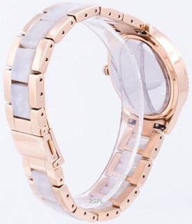 Foto 5 | Foto 5 | Reloj Fossil Mujer Stella Es4755 Caja Redonda 38mm Diámetro Acero Inoxidable Cierre Desplegable Movimiento Cuarzo Dial Rosa