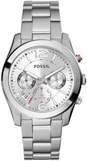 Foto 1 | Foto 1 | Reloj Fossil Mujer Boyfriend Es3883 Caja Redonda 40mm Diámetro Acero Inoxidable Cierre Desplegable Movimiento Cuarzo