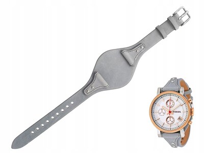Foto 6 | Foto 6 | Reloj Fossil Mujer Boyfriend Es4045 Caja Redonda 38mm Diámetro Acero Inoxidable Cierre Hebilla Movimiento Cuarzo Dial Gris