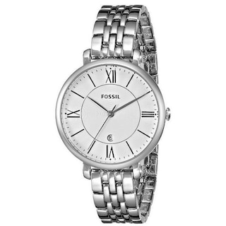 Foto 2 | Foto 2 | Reloj Fossil Mujer Jacqueline Es3433 Caja Redonda 36mm Diámetro Acero Inoxidable Cierre Desplegable Movimiento Cuarzo