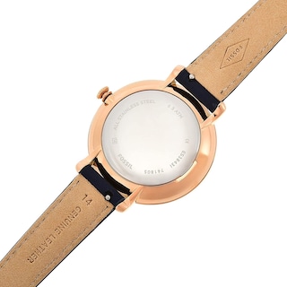 Foto 6 | Foto 6 | Reloj Fossil Mujer Jacqueline Es3843 Caja Redonda 36mm Diámetro Acero Inoxidable Cierre Hebilla Movimiento Cuarzo Dial Blanco