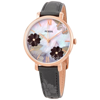 Foto 1 | Foto 1 | Reloj Fossil Mujer Jacqueline Es4535 Caja Redonda 36mm Diámetro Acero Inoxidable Cierre Hebilla Movimiento Cuarzo Dial Nacar