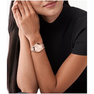 Foto 5 | Foto 7 | Reloj Michael Kors Mujer Mini Slim Runway Mk3513 Caja Redonda 33mm Diámetro Acero Inoxidable Cierre Desplegable