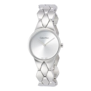 Foto 1 | Foto 1 | Reloj Calvin Klein para Mujer Snake K6E23146 Plateado