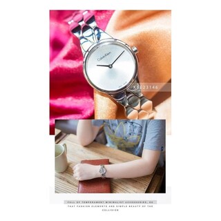Foto 3 | Foto 3 | Reloj Calvin Klein para Mujer Snake K6E23146 Plateado