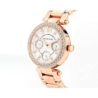 Foto 3 | Foto 3 | Reloj Michael Kors Mujer Classic Mk5616 Caja Redonda 33mm Diámetro Acero Inoxidable Cierre Desplegable Movimiento Cuarzo