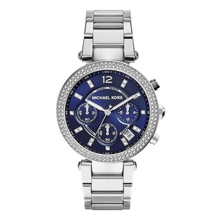 Foto 1 | Foto 1 | Reloj Michael Kors Mujer Classic Mk6117 Caja Redonda 39mm Diámetro Acero Inoxidable Cierre Desplegable Movimiento Cuarzo