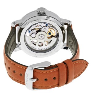 Foto 4 | Foto 4 | Reloj Fossil Mujer Boyfriend Me3109 Caja Redonda 38mm Diámetro Acero Inoxidable Cierre Hebilla Movimiento Cuarzo Dial Blanco
