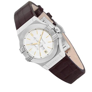 Foto 2 | Foto 2 | Reloj Maserati Mujer Potenza R8851108506 Caja Redonda 35mm Diámetro Acero Inoxidable Cierre Hebilla Movimiento Cuarzo