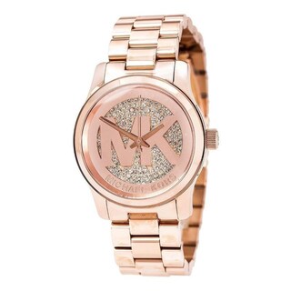 Foto 1 | Foto 1 | Reloj Michael Kors Mujer Classic Mk5853 Caja Redonda 38mm Diámetro Acero Inoxidable Cierre Desplegable Movimiento Cuarzo