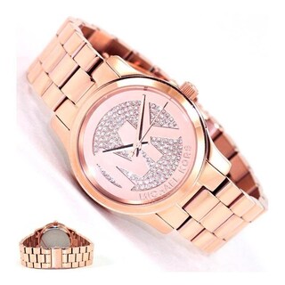 Foto 4 | Foto 4 | Reloj Michael Kors Mujer Classic Mk5853 Caja Redonda 38mm Diámetro Acero Inoxidable Cierre Desplegable Movimiento Cuarzo