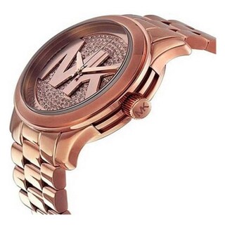 Foto 5 | Foto 5 | Reloj Michael Kors Mujer Classic Mk5853 Caja Redonda 38mm Diámetro Acero Inoxidable Cierre Desplegable Movimiento Cuarzo