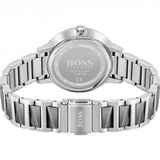 Foto 7 | Foto 7 | Reloj Hugo Boss Mujer Signature 1502569 Caja Redonda 34mm Diámetro Acero Inoxidable Cierre Desplegable Movimiento Cuarzo