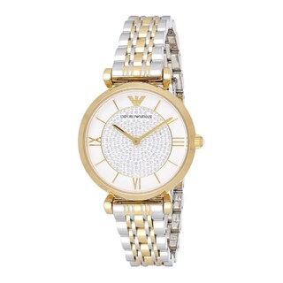 Foto 1 | Foto 1 | Reloj Emporio Armani Mujer Gianni T-bar Ar8031 Caja Redonda 34mm Diámetro Acero Inoxidable Cierre Desplegable