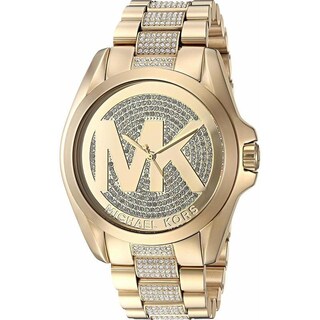 Foto 1 | Foto 1 | Reloj Michael Kors Mujer Bradshaw Mk6487 Caja Redonda 40mm Diámetro Acero Inoxidable Cierre Desplegable Movimiento Cuarzo