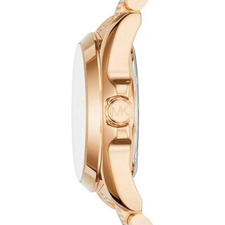 Foto 3 | Foto 3 | Reloj Michael Kors Mujer Bradshaw Mk6487 Caja Redonda 40mm Diámetro Acero Inoxidable Cierre Desplegable Movimiento Cuarzo