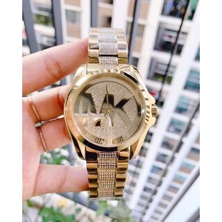 Foto 5 | Foto 5 | Reloj Michael Kors Mujer Bradshaw Mk6487 Caja Redonda 40mm Diámetro Acero Inoxidable Cierre Desplegable Movimiento Cuarzo