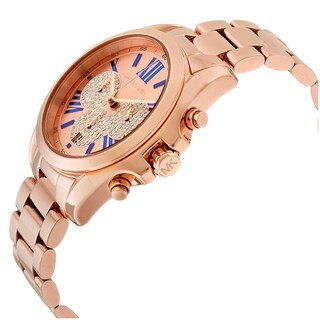 Foto 2 | Foto 2 | Reloj Michael Kors Mujer Bradshaw Mk6321 Caja Redonda 38mm Diámetro Acero Inoxidable Cierre Desplegable Movimiento Cuarzo
