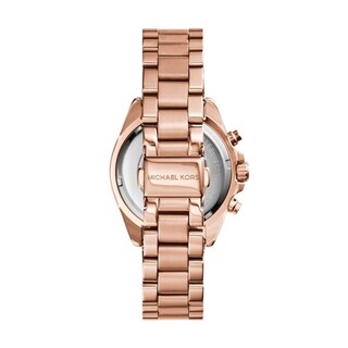 Foto 3 | Foto 3 | Reloj Michael Kors Mujer Bradshaw Mk6321 Caja Redonda 38mm Diámetro Acero Inoxidable Cierre Desplegable Movimiento Cuarzo