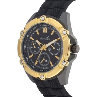 Foto 2 | Foto 2 | Reloj Guess Mujer Classic W0864g3 Caja Redonda 40mm Diámetro Acero Inoxidable Cierre Hebilla Movimiento Cuarzo Dial Negro