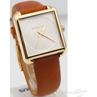 Foto 6 | Foto 6 | Reloj Michael Kors Mujer Classic Mk2584 Caja Cuadrada 32mm Diámetro Acero Inoxidable Cierre Hebilla Movimiento Cuarzo