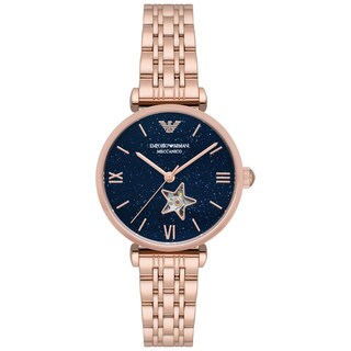 Foto 2 | Foto 2 | Reloj Emporio Armani Mujer Meccanico Ar60043 Caja Redonda 34mm Diámetro Acero Inoxidable Cierre Desplegable