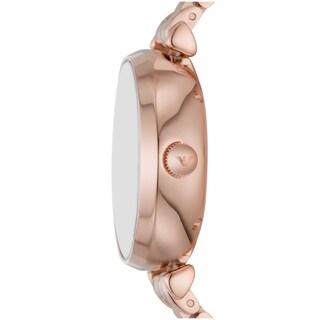 Foto 4 | Foto 4 | Reloj Emporio Armani Mujer Meccanico Ar60043 Caja Redonda 34mm Diámetro Acero Inoxidable Cierre Desplegable