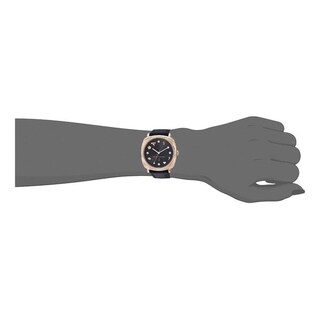 Foto 5 | Foto 5 | Reloj Marc Jacobs Mujer Classic Mj1565 Caja Redonda 34mm Diámetro Acero Inoxidable Cierre Hebilla Movimiento Cuarzo Dial Negro