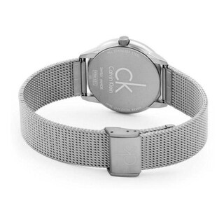 Foto 4 | Foto 4 | Reloj Calvin Klein Mujer Minimal K3m52154 Caja Redonda 35mm Diámetro Acero Inoxidable Cierre Pulsera Movimiento Cuarzo Dial Gris