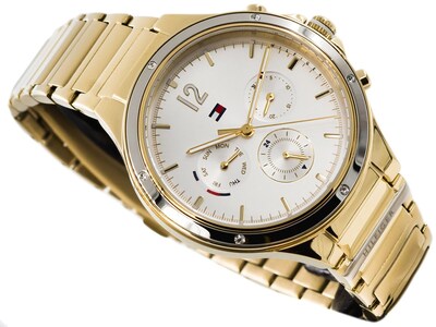 Foto 7 | Foto 8 | Reloj Tommy Hilfiger Mujer Eve 1782278 Caja Redonda 38mm Diámetro Acero Inoxidable Cierre Desplegable Movimiento Cuarzo