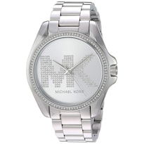 Reloj Michael Kors Mujer Bradshaw Mk6554 Caja Redonda 39mm Diámetro Acero Inoxidable Cierre Desplegable Movimiento Cuarzo