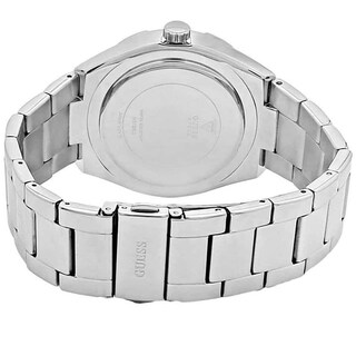 Foto 6 | Foto 6 | Reloj Guess Mujer Luna W0729l1 Caja Redonda 39mm Diámetro Acero Inoxidable Cierre Desplegable Movimiento Cuarzo Dial Plateado