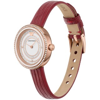 Foto 2 | Foto 2 | Reloj Emporio Armani Mujer Rosa Ar11532 Caja Redonda 30mm Diámetro Acero Inoxidable Cierre Hebilla Movimiento Cuarzo