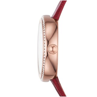 Foto 5 | Foto 5 | Reloj Emporio Armani Mujer Rosa Ar11532 Caja Redonda 30mm Diámetro Acero Inoxidable Cierre Hebilla Movimiento Cuarzo