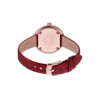 Foto 7 | Foto 7 | Reloj Emporio Armani Mujer Rosa Ar11532 Caja Redonda 30mm Diámetro Acero Inoxidable Cierre Hebilla Movimiento Cuarzo