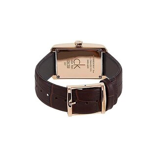 Foto 5 | Foto 5 | Reloj Calvin Klein Mujer Window K2m23620 Caja Cuadrada 26mm Diámetro Acero Inoxidable Cierre Hebilla Movimiento Cuarzo