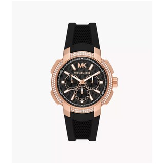 Foto 1 | Foto 1 | Reloj Michael Kors Mujer Sidney Mk7245 Caja Redonda 42mm Diámetro Acero Inoxidable Cierre Hebilla Movimiento Cuarzo Dial Negro