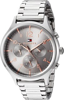 Foto 1 | Foto 1 | Reloj Tommy Hilfiger Mujer Emmy 1781871 Caja Redonda 38mm Diámetro Acero Inoxidable Cierre Desplegable Movimiento Cuarzo