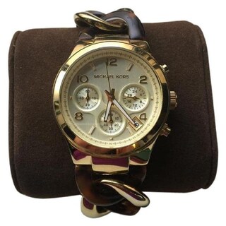 Foto 6 | Foto 6 | Reloj Michael Kors Mujer Classic Mk4222 Caja Redonda 38mm Diámetro Acero Inoxidable Cierre Desplegable Movimiento Cuarzo
