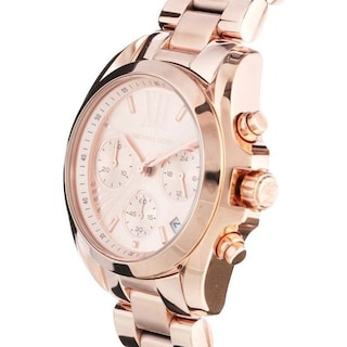 Foto 4 | Foto 4 | Reloj Michael Kors Mujer Classic Mk5799 Caja Redonda 36mm Diámetro Acero Inoxidable Cierre Desplegable Movimiento Cuarzo