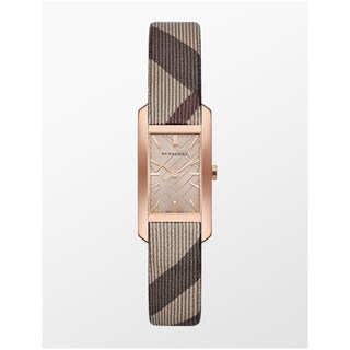 Foto 2 | Foto 2 | Reloj Burberry Mujer Classic Bu9510 Caja Rectangular Ø 26x20mm Acero Inoxidable Cierre Hebilla Movimiento Cuarzo Dial Beige