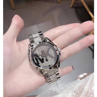Foto 7 | Foto 7 | Reloj Michael Kors Mujer Bradshaw Mk6486 Caja Redonda 40mm Diámetro Acero Inoxidable Cierre Desplegable Movimiento Cuarzo