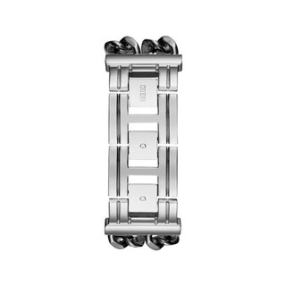 Foto 5 | Foto 5 | Reloj Guess Mujer Heavy W1117l1 Caja Rectangular 36mm Diámetro Acero Inoxidable Cierre Desplegable Movimiento Cuarzo