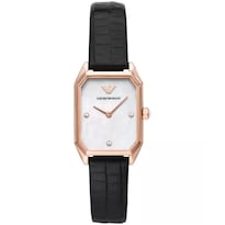 Reloj Emporio Armani Mujer Gioia Ar11390 Caja Redonda 24mm Diámetro Acero Inoxidable Cierre Hebilla Movimiento Cuarzo
