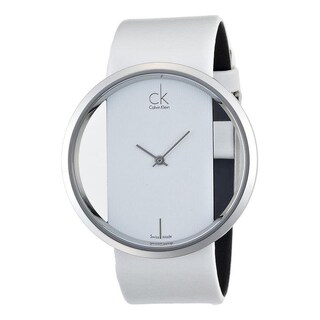 Foto 2 | Foto 2 | Reloj Calvin Klein Mujer Glam K9423101 Caja Redonda 42mm Diámetro Acero Inoxidable Cierre Hebilla Movimiento Cuarzo